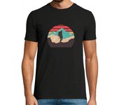 Camiseta Hombre Manga Corta camiseta de escalador para hombres aventureros al aire libre laTostadora