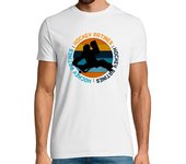 Camiseta Hombre Manga Corta Hockey Patines - Redonda Portero laTostadora