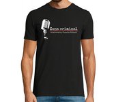 Camiseta Hombre Manga Corta Camiseta negra manga corta hombre Zona Criminal laTostadora