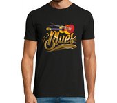 Camiseta Hombre Manga Corta vintage blues guitarrista músico blues música laTostadora