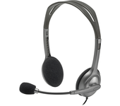 auriculares + micro logitech stereo headset h110