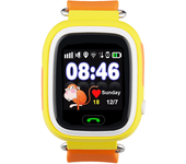 smartwatch leotec kids way gps anti-perdida 1.22 ips tactil gps llamadas boton sos naranja