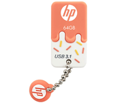 usb 3.0 hp 64gb x778w naranja