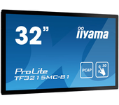 monitor iiyama openframe 32  tactil (tf3215mc-b1) 1920x1080  460cd  3000:1  horiz o vertical   vga  hdmi  usb-touch  8ms  vesa 200x200  negro(sin marc