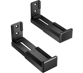 soporte universal de pared aisens para barra de sonido negro