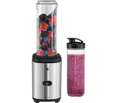 Batidora de vaso - WMF KULT X MIX & GO Potencia 300W, Capacidad 600ml, Acabado Cromargan, Apta para