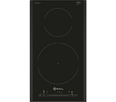 Placa modular - Balay 3EB930LQ, Inducción, 2 zonas, 21 cm, Negro
