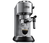 REACONDICIONADO Seminuevo Muy bueno Cafetera express - De'Longhi Dedica EC685.M, Thermoblock, Espresso manual, Función 2 tazas, 1300 W, 15 bar