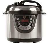Olla de cocción lenta - Cecotec GM Modelo D, Programable, Guiada por voz, 11 Menús, 6 L, Inox