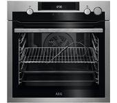 REACONDICIONADO Seminuevo Muy bueno Horno a vapor - AEG BSE576321M, Multifunción, Esmalte fácil de limpiar, 72l, Función Vapor, 60cm, Inox antihuellas