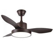 Ventilador de techo led hayate mini cct (24w)