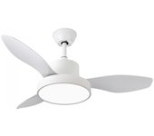 Ventilador de techo led hayate mini cct (24w)