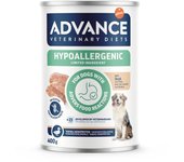6 x 400 gr Comida húmeda para perros con pato Hypoallergenic Duck Advance Veterinary Diets
