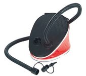 Bellow inflador de pie Negro, Rojo, Bomba de aire