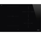 Placa Inducción - SMEG SI1M4744D, 75 cm, 4 zonas, Flexinducción