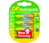 GP Pack 4 Pilas Recargables AA LR06