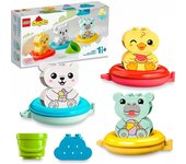 Lego Duplo: Diversión en el Baño Tren de los Animales Flotante