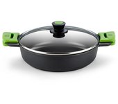 Cacerola Baja - Bra Prior, 24 cm, Tapa Incluida