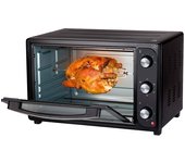 Horno Sobremesa - Jata HN945, 45 litros, Negro