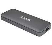 TooQ TQE-2281G caja para disco duro externo Caja externa para unidad de estado sólido (SSD) Gris M.2
