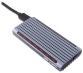 Deep Gaming DG-MCM-NVME1 caja para disco duro externo Caja externa para unidad de estado sólido (SSD) Plata M.2