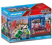 PLAYMOBIL 70773 City Action Depósito de Carga, A Partir de 4 años, Multicolor