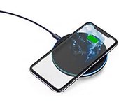 Urban Factory Powee Smartphone Negro, Azul USB Cargador inalámbrico Interior