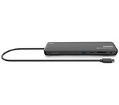 Urban Factory TCD45UF base para portátil y replicador de puertos Alámbrico USB 3.2 Gen 1 (3.1 Gen 1) Type-C Negro