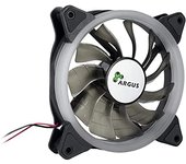Inter-Tech Argus RS-051 RGB Carcasa del ordenador Ventilador 12 cm Negro