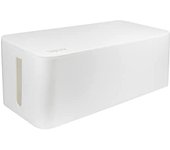 LogiLink KAB0063 organizador de cables Cable box Blanco 1 pieza(s) - Organizadores de cables (Cable box, Blanco, De plástico, 135 mm, 400 mm, 160 mm)