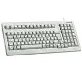 Cherry 19" compact PC keyboard G80-1800 FR, Con cables, USB, PS/2, QWERTY, WindowsTM 2000, XP, Gris claro, 405 x 180 x 44 mm (teclado QWERTY)