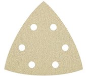 Klingspor 148195 Discos con Soporte de Papel con Sujeción Velcro, PS 33 CK, 120 Grano, 96 mm Diámetro, GL S15 Forma de Perforación