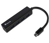 NGS Wonder HUB4 - Hub de 4 Puertos USB 3.0 a USB-C para Macbook, Ordenador Portátil y PC con Puerto USB-C