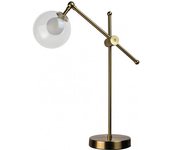 FABRILAMP Sobremesa con tulipa esferica JERUSALEN bronce