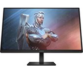 HP OMEN 27 - Monitor Gaming de 27" FHD (1920 x 1080 a 165Hz, IPS, 16:9, 1ms, HDMI, Antirreflejo, HDR, DisplayPort, AMD FreeSync Premium, Compatible con Consolas) Negro