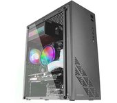Mars Gaming MC100 Caja PC ATX Ventilador 90mm FRGB Convect-Cool Negro