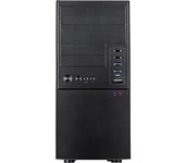 Inter-Tech IT-6865 carcasa de ordenador Micro-Tower Negro - Caja de ordenador (Micro-Tower, PC, Negro, 14 cm, 34 cm, CE)