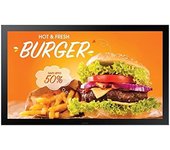 Samsung LH24OHBEBGBXEN pantalla de señalización Pantalla plana para señalización digital 61 cm (24") IPS Wifi 1500 cd / m² Full HD Negro Tizen 6.5