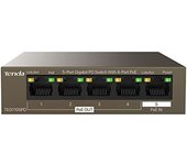 Tenda TEG1105PD switch Gigabit Ethernet (10/100/1000) Energía sobre Ethernet (PoE) Marrón