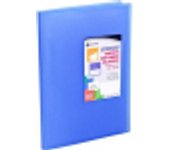 Carchivo - Carpeta Carchiplas Book, tamaño Folio, de 40 fundas, color azul