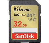 SanDisk Extreme 32 GB tarjeta SDHC + RescuePRO Deluxe, hasta 100 MB/s, UHS-I, Clase 10, U3, V30