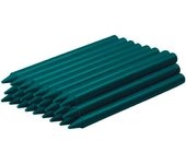 Jovi - Plasticolor, estuche con 25 ceras plásticas, color verde oscuro (92512)