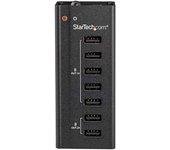 StarTech.com Estación de Carga USB de 7 Puertos Autónoma - 5x Puertos de 1A y 2x Puertos de 2A - Base de Carga USB