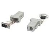 StarTech.com Adaptador Conversor Modular Serie de DB9 a RJ45 - Macho a Hembra
