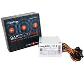 CoolBox BASIC500GR-S unidad de fuente de alimentación 500 W 20+4 pin ATX SFX Blanco