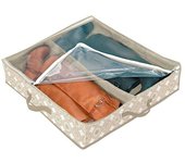 Organizador de armario Ella (L x An x Al: 60 x 50 x 12 cm, Beige, Específico para: Botas)