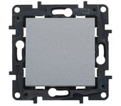 Legrand Niloé Step Pulsador para estancias con humedad (Aluminio, Montaje en la pared)