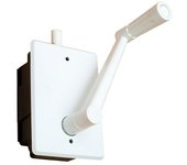 Micel Manivela PR17 (Largo: 112 mm, Blanco, Específico para: Persianas a manivela)