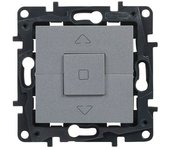Legrand Niloé Step Interruptores para persianas (Aluminio, Mate, Montaje en superficie)