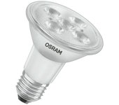 Osram Superstar Bombilla LED PAR20 (E27, Intensidad regulable, Blanco cálido, 345 lm, 5 W)
